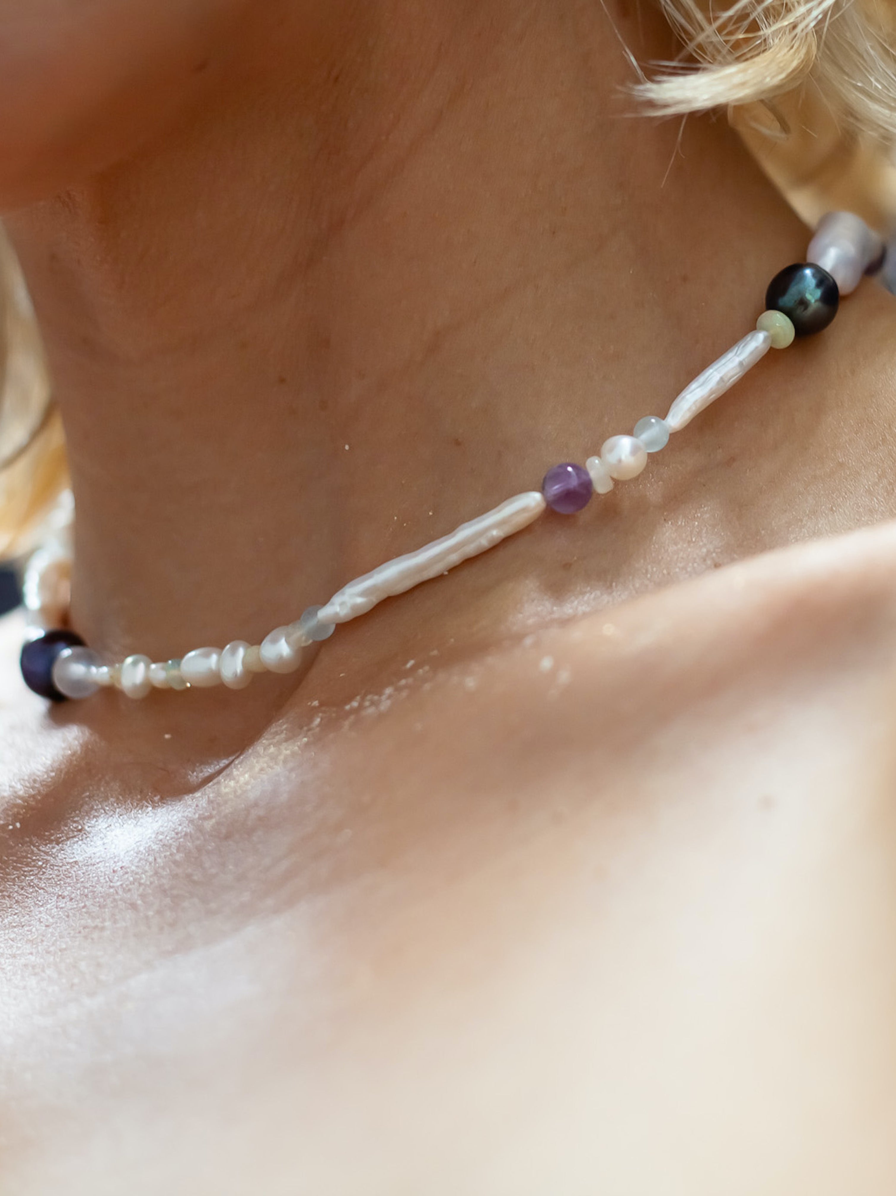 Black Swan Pearl Necklace | Catbird Jewelry